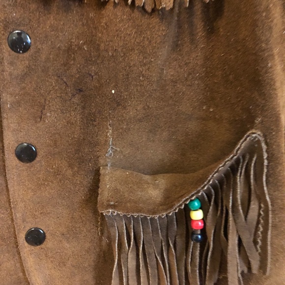 Vintage men’s small cowboy & western vest - Picture 7 of 15